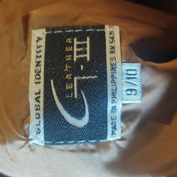 Vintage Global Identity Leather G-III Midi Suede / Leather Skirt Sz 9/10 NWT - Picture 12 of 12